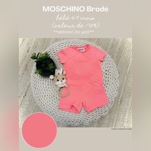 Baby Moschino kit, 6-9 months